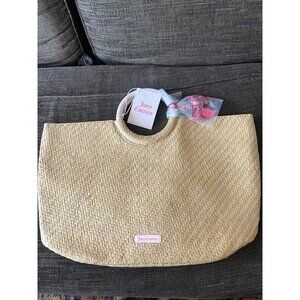 NWT JUICY COUTURE Straw Bag